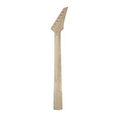 Electric Guitar Neck Replacement Maple Neck with Rosewood Fingerboard, Unfinished (24" Scale) image 3