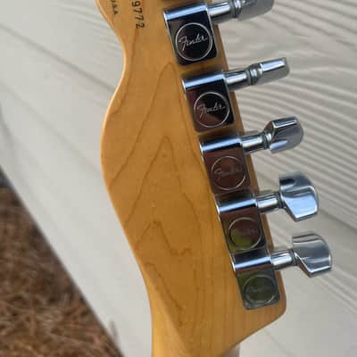 Fender American Deluxe Telecaster (3-Pickup) with Rosewood Fretboard 1998 - 1999 - Black image 8