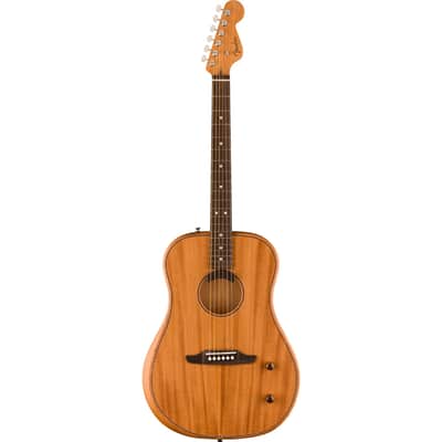 Fender Highway Series Dreadnought Acoustic Electric - All Mahogany image 2