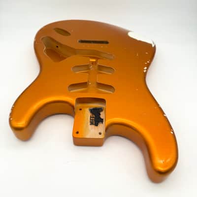 MJT Stratocaster Body Alder Relic Nitro bb6502 image 4