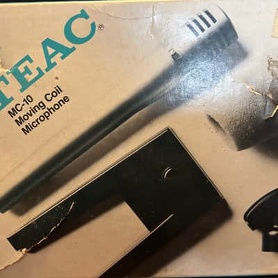 Vintage TEAC mc-10 moving coil microphone 1970’s image 1