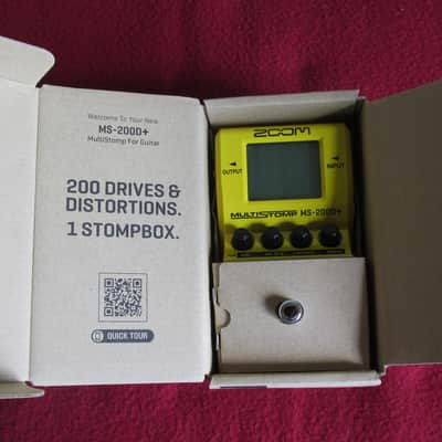 Zoom MS-200D+ MultiStomp Guitar Effects Pedal-200 Drives & Distortions-NEW image 4