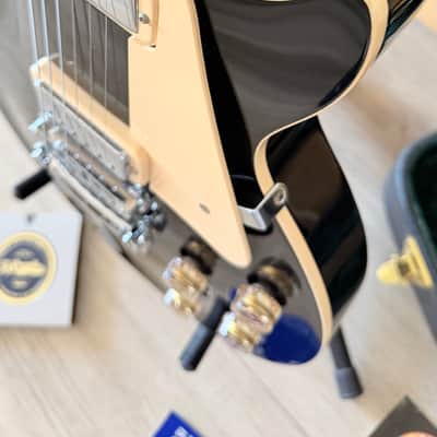 8.8 lbs! Gibson Les Paul Deluxe 30th Anniversary 1999 - Ebony Black, Limited Edition image 9