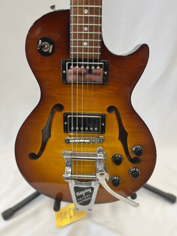 Gibson Memphis ES Les Paul 2016 - Flamed Tobacco Sunburst image 1