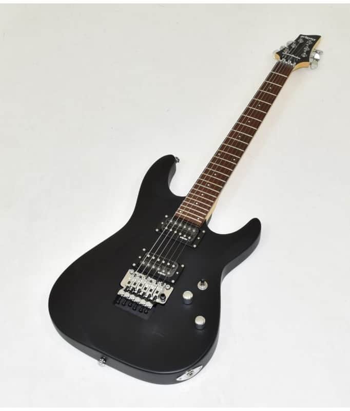 Schecter C-6 FR Deluxe Electric Guitar Satin Black B-Stock 3479 image 1