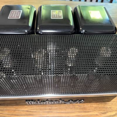 McIntosh MC 240 AMPLIFIER, The Legend 60's - black and chrome image 6