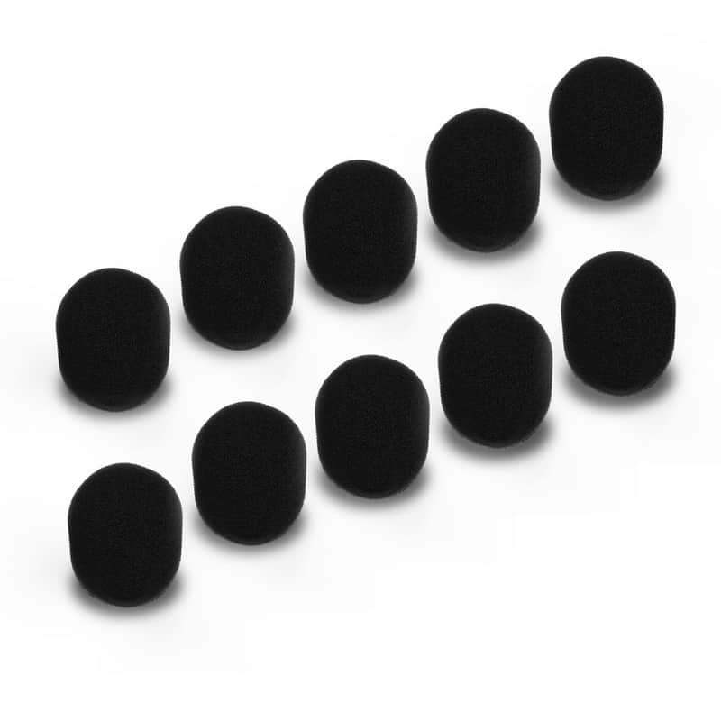 2025 Cubilux Foam Cover For Lavalier Lapel Microphone, Windscr...
