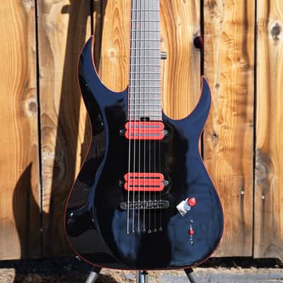 DIAMOND SERIES Sunset-7 Red Dawn Gloss Black 7-String (New for  2025) image 6