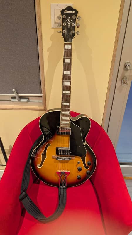 Ibanez AF75-BS Sunburst image 1