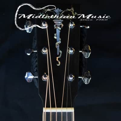 Larrivee D-40-KA - Acoustic/Electric Guitar (Koa & Moon Spruce) - Natural Satin Finish w/Case (136154) image 4