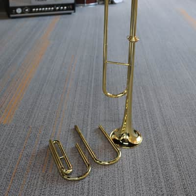 Amati ABG 291 Eb Fanfare Trumpet w/Additional C & D slides w/Mouthpiece & Case image 13