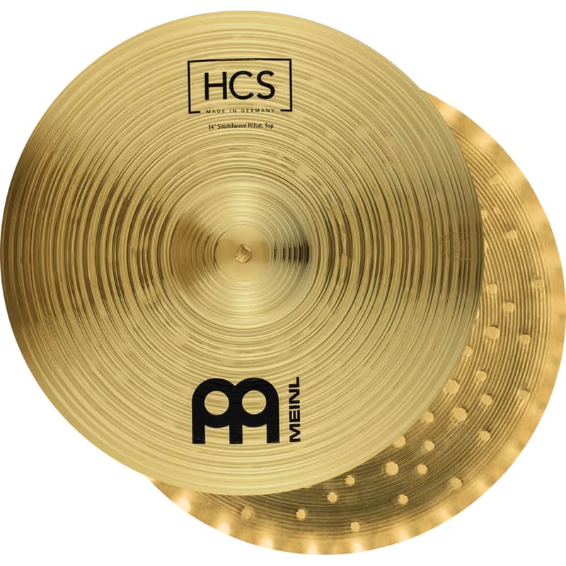 Meinl HCS Soundwave Hi Hat Cymbals 14" image 1