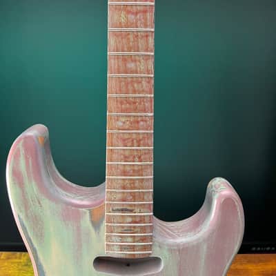 Warmtone Custom Guitars Strat Style Body & Neck W/ Case "Old Winter" Nitro image 9