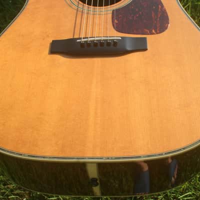 Morris TF-60 D size Guitar Jacaranda Body 1990's - Natural+Hard Case FREE image 17