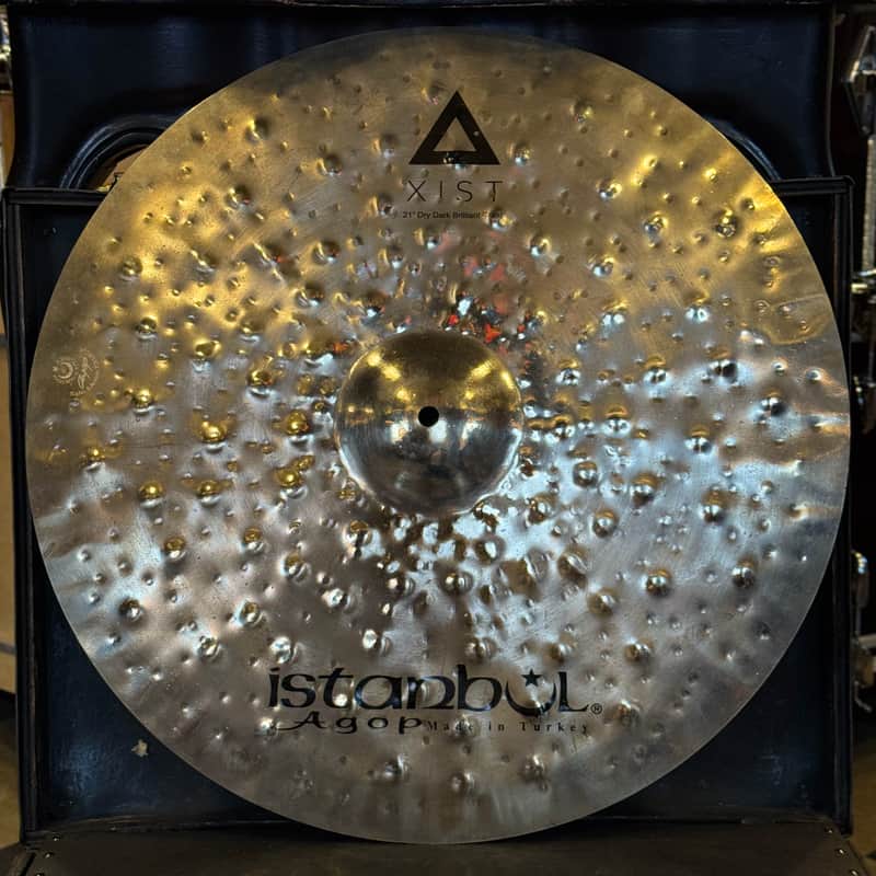 NEW Istanbul Agop 21" Xist Dry Dark Brilliant Crash - 1574g image 1