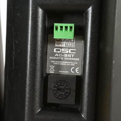QSC AcousticCoverage AC-S6T 6.5" 2-Way Surface Mount Speaker (PAIR) CG0105N image 7
