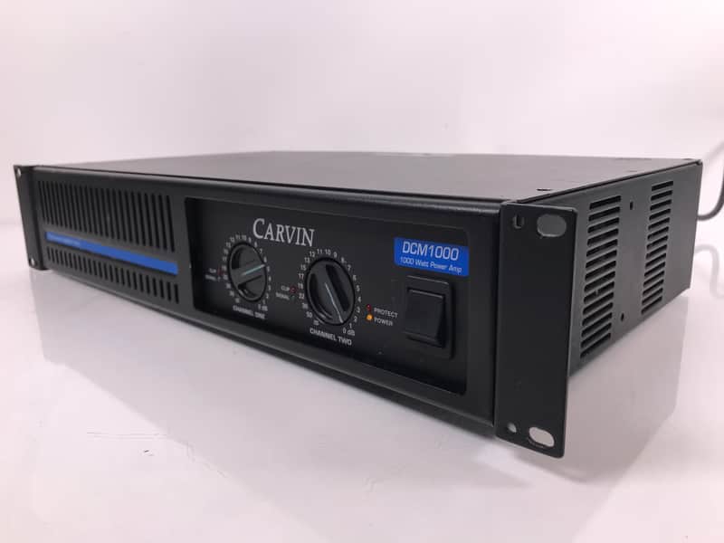 Carvin DCM1000 Stereo Power Amplifier image 1