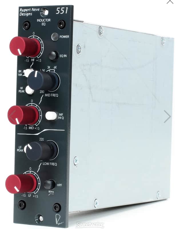 Rupert Neve Designs 551 500 Series Inductor EQ Module image 2