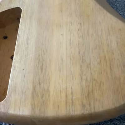 Unfinished 5/6 String Bass Body with Active PJB Pickups DIY Project image 11