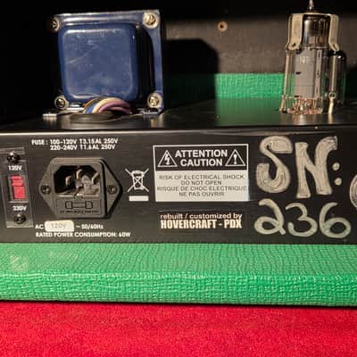 Hovercraft Dwarvenaut MK 1 20 Watt Guitar Head Green image 12