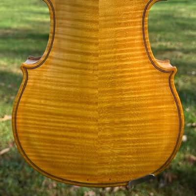 American Handmade Fiddle Violin by Lee Sprinkle of Vandalia, Illinois 1985 image 13