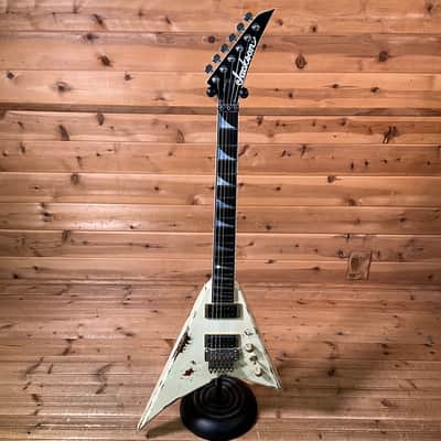 Jackson Custom Shop Special Edition Rhoads Electric Guitar - Vanilla Shake over 2 Tone Burst image 2