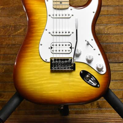 Squier Affinity Stratocaster FMT HSS, Sienna Sunburst image 1
