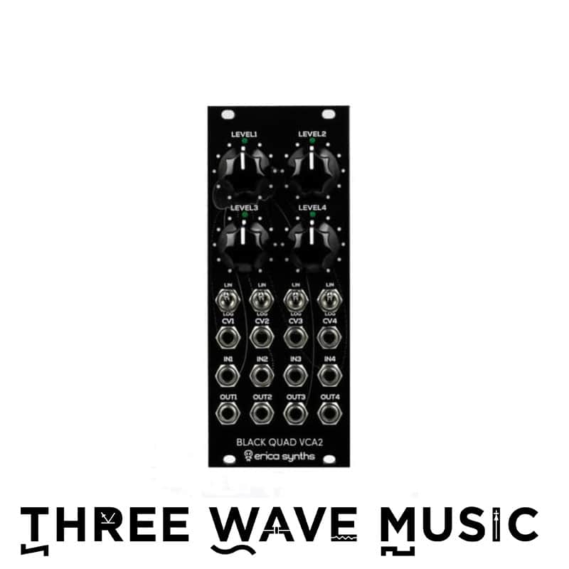 Erica Synths Black Quad VCA 2 [Three Wave Music] image 1