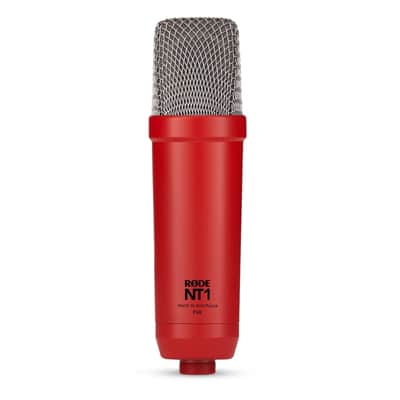 Rode NT1 Signature Series Studio Large-Diaphragm Condenser Microphone, Red image 6