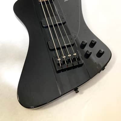 2009 Epiphone Thunderbird Pro IV - Trans Black w/ OHSC image 3
