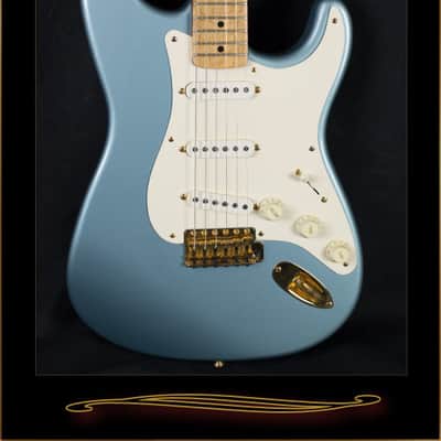 Fender Custom Shop 1958 Reissue Stratocaster 1997 Ice Blue Metallic image 1