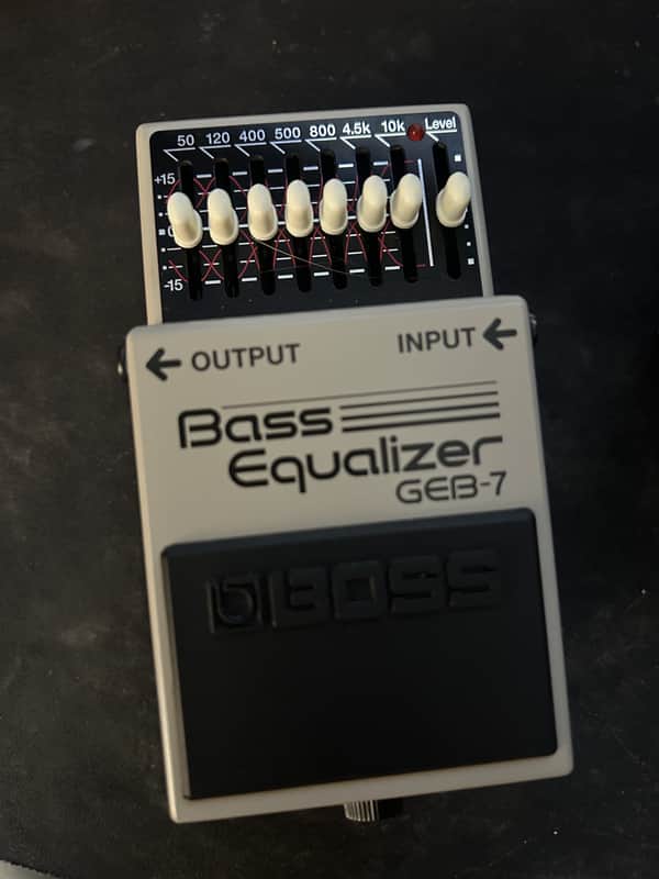 Boss GEB-7 Bass Equalizer - Mint with Original Box and Manual image 1