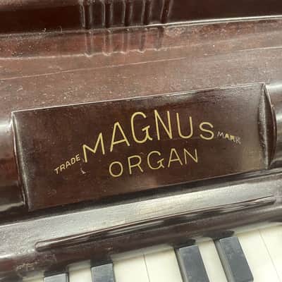Magnus Model 1510 Air Organ 1950's - Brown image 2