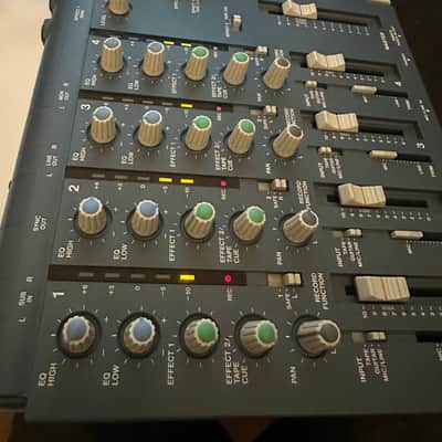 TASCAM Portastudio 414 MKII 4-Track Cassette Recorder 1990s - Blue image 5