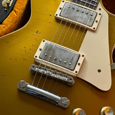 Gibson Les Paul 1968 Goldtop Heavy Aged Yamano M2M Made 2 Measure w/ Humbuckers Custom Shop image 13