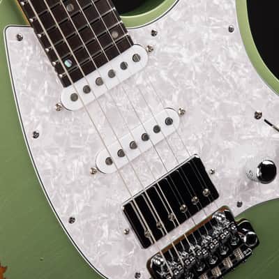 Mayones Aquila Aged V24 6 - Monolith Metallic Celadon Green image 14