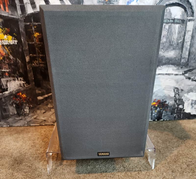 Yamaha Yamaha NS-A635A  3-way, 3-driver bookshelf speaker (1 SPEAKER ONLY) 90s  - Black image 1
