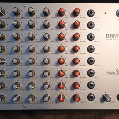 Vermona DRM1 MKIII Analog Drum Machine 2000s - Silver image 3