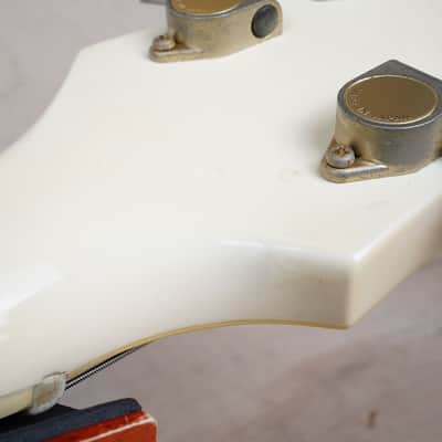 Orville by Gibson LPC Les Paul Custom 1988 Alpine White Lacquer Finish Tim Shaw USA Pickups Japan w/ Hard Case image 12