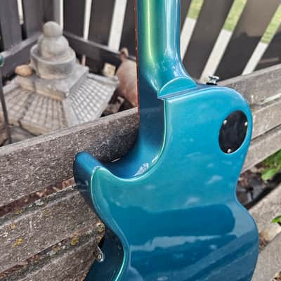 Gibson Les Paul Studio 2002 - Blue Teal Flip Flop image 20