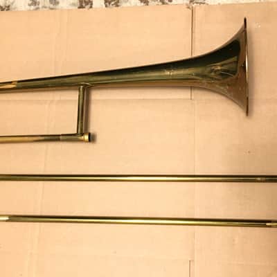MARTIN "THE MARTIN COMMITTEE" 1948 HANDCRAFT TROMBONE ORG. LAC SERVICED GREAT SLIDE NO WEAR CASE SBK image 5
