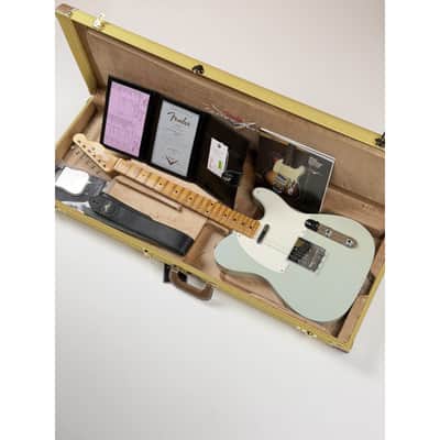Fender CUSTOM SHOP TELECASTER 1955 - JOURNEYMAN RELIC WITH CLOSET CLASSIC HARDWARE Super Aged Sonic Blue image 18