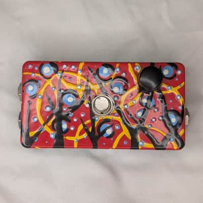ZVEX Super Hard On SHO – NAMM 2007 Starry Night Red – Hand Painted – 4 of 6 image 4