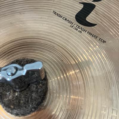 Zildjian 14" I Family Trash Crash / Hi-Hat Cymbal (Top) 2020 - Present - Traditional image 2