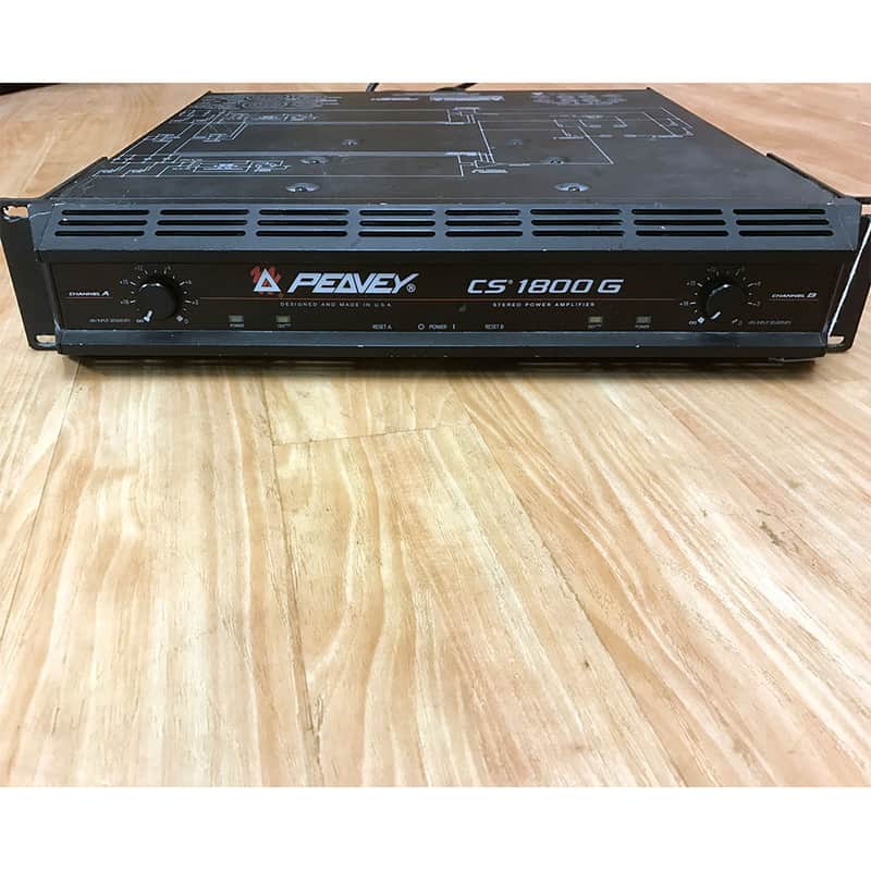 Used Peavey CS 1800 G Stereo Power Amplifier | Reverb
