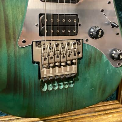 Ibanez JEM7-BSB Steve Vai Signature 1995 - 2001 - Burnt Stained Blue image 3