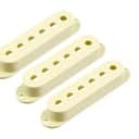 Vintage Cream Pickup Covers for Stratocaster - Set of 3