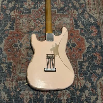 Fender Mike McCready Neck with HSS MJT Partscaster S-Style  2023 - Shell Pink image 7