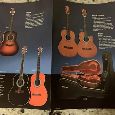 Ovation Brochure 1985 Balladeer Legend Elite image 6