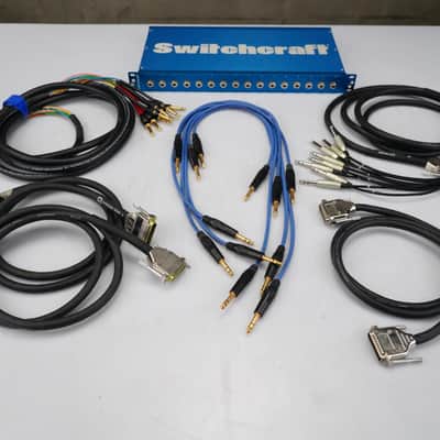 Switchcraft PT16TRS2DB25 16-Channel TRS DB25 w/ Mogami Snakes & Xtras! #58640 image 11